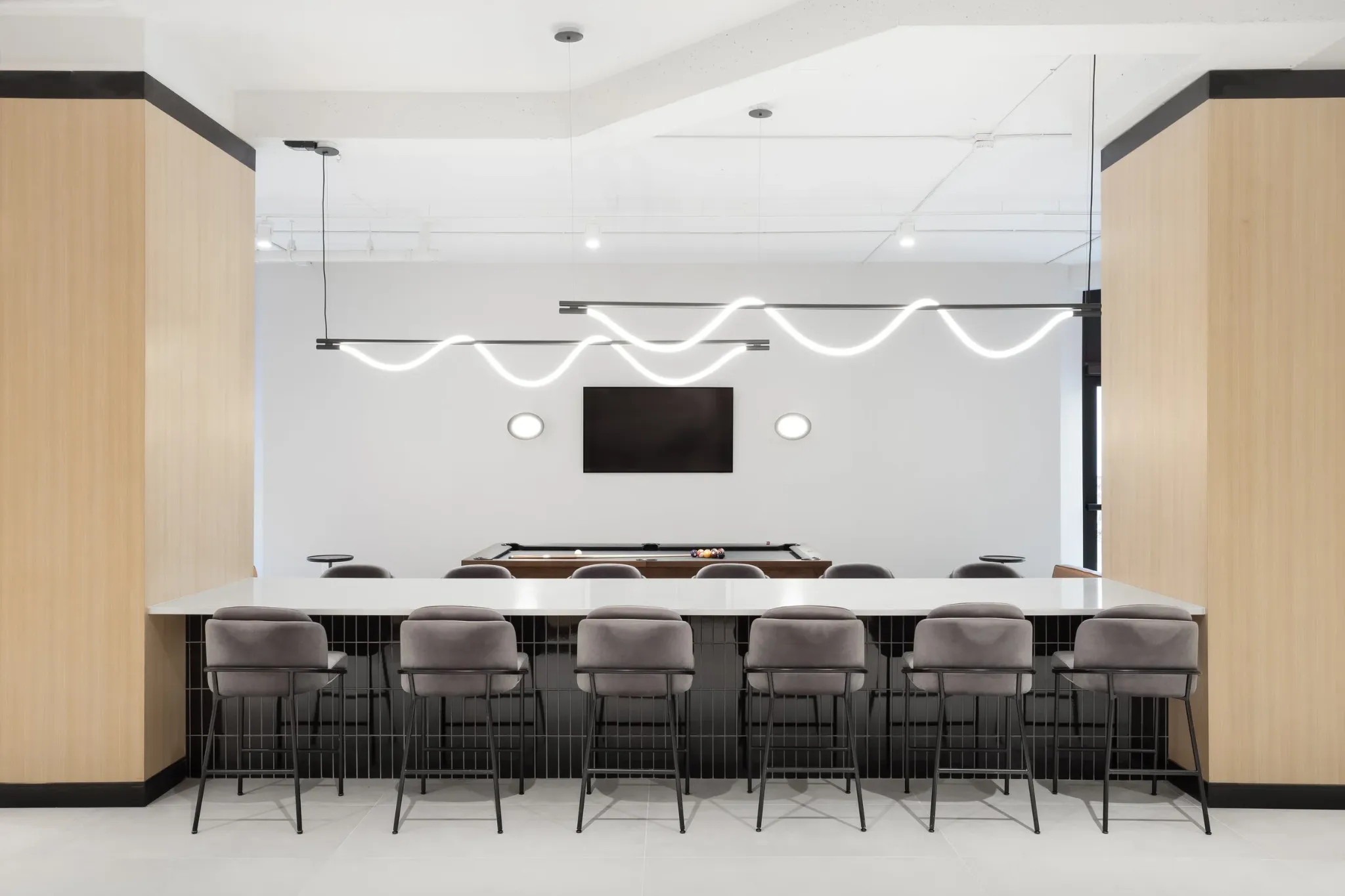 Common area electrical project by X Electric